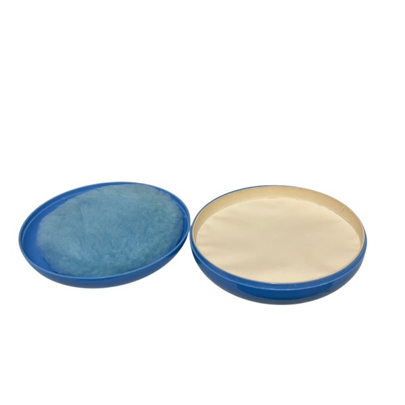 Vintage Max Factor Aquarius After Bath Powder Blue Case 4 Oz New Sealed - Picture 6 of 6